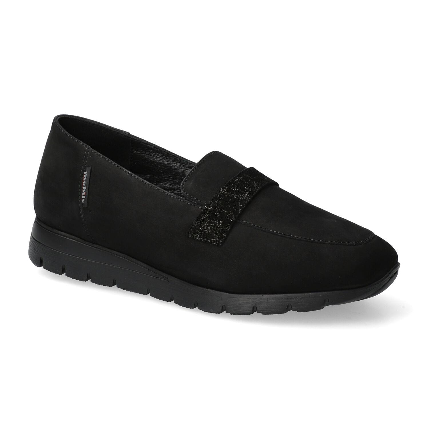 mocassins femme modèle Dixie noir - Mephisto